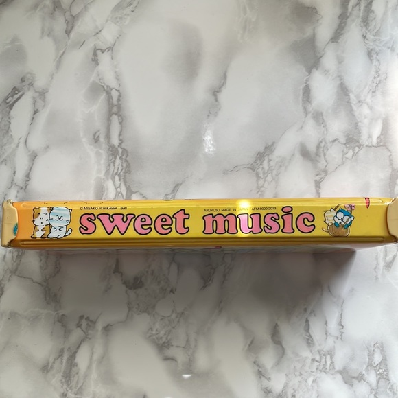 Vintage SWEET MUSIC retro pencil case MISAKO ICHIKAWA - JAPAN - Picture 6 of 12